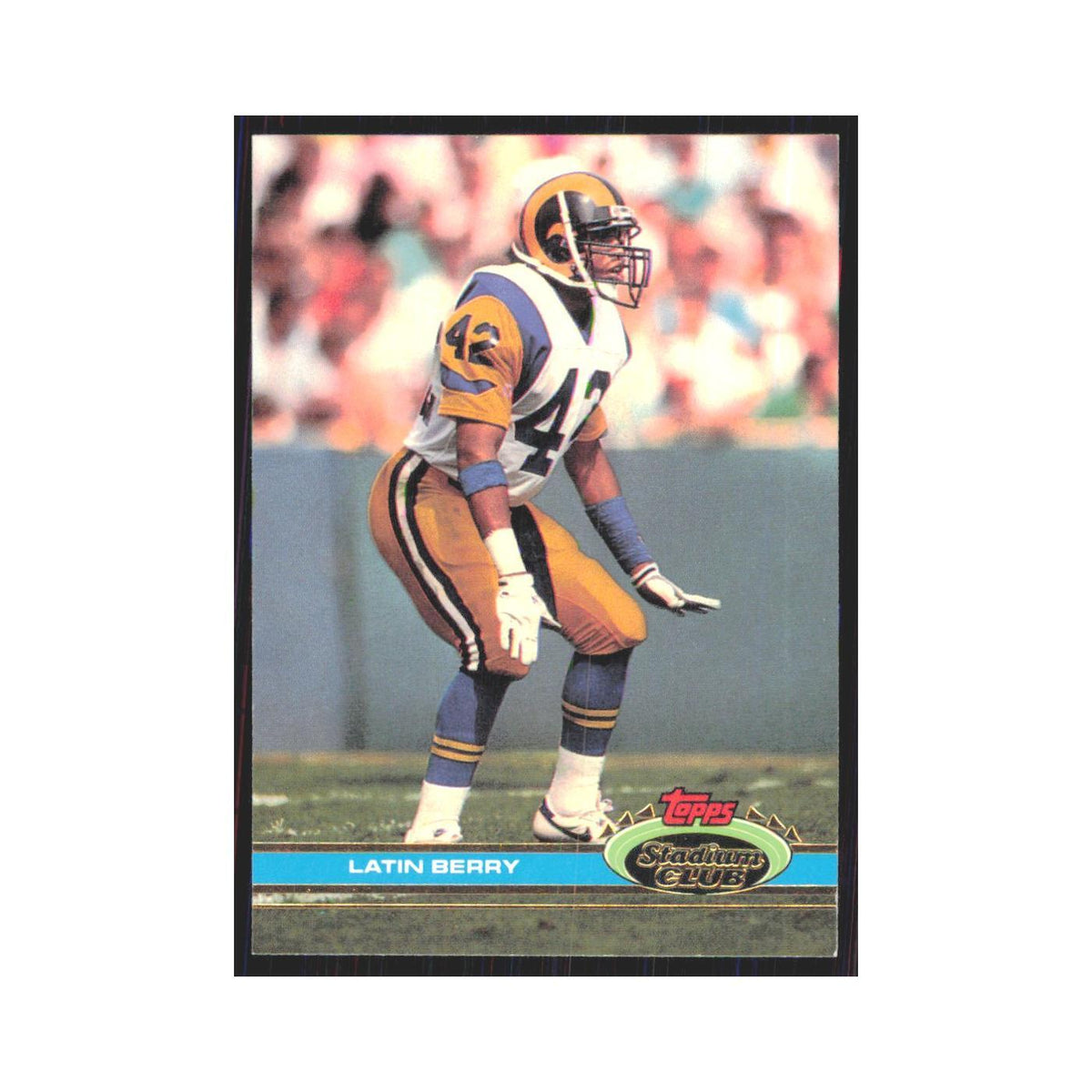 1991 Stadium Club Latin Berry Rams #376