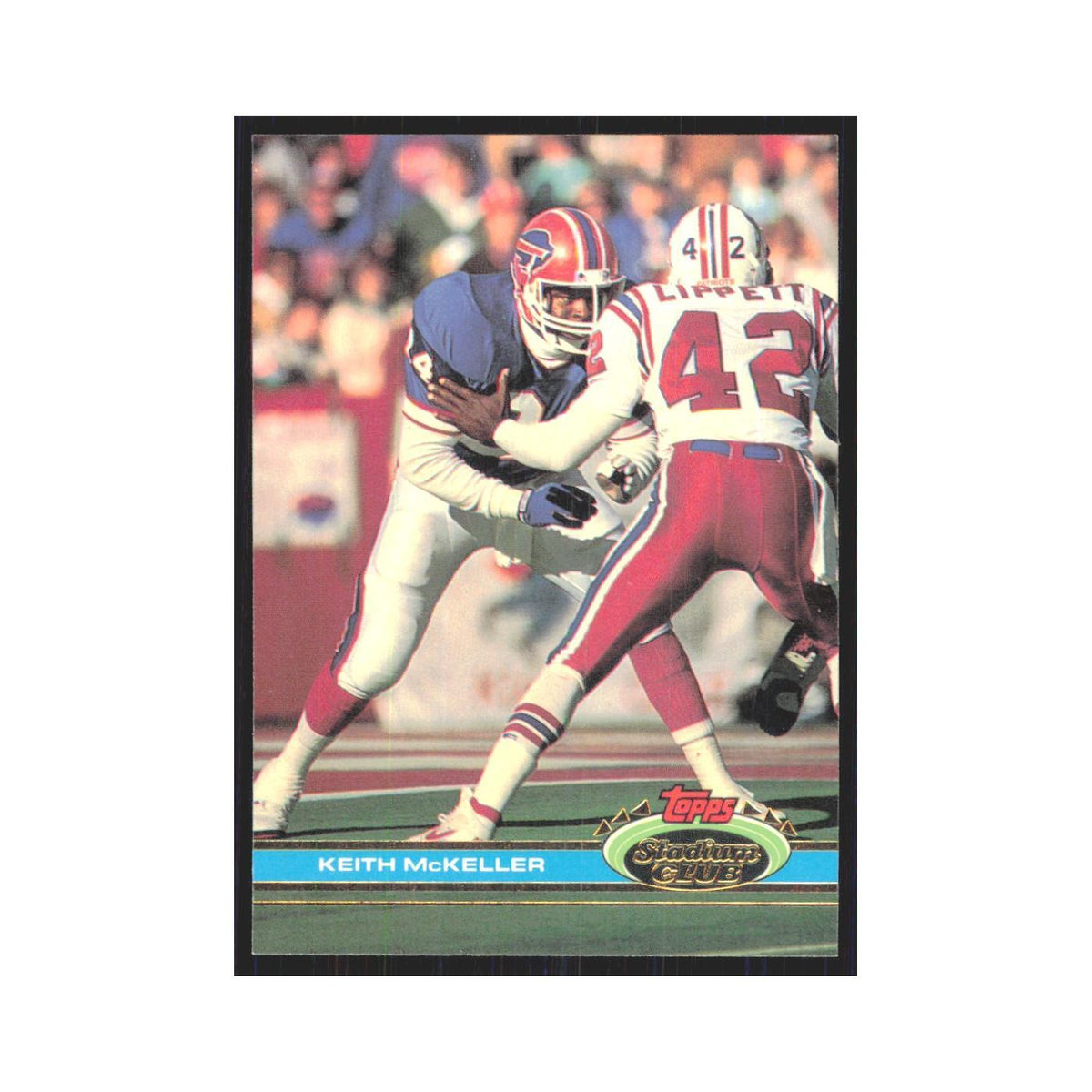 1991 Stadium Club Keith McKeller Bills #452