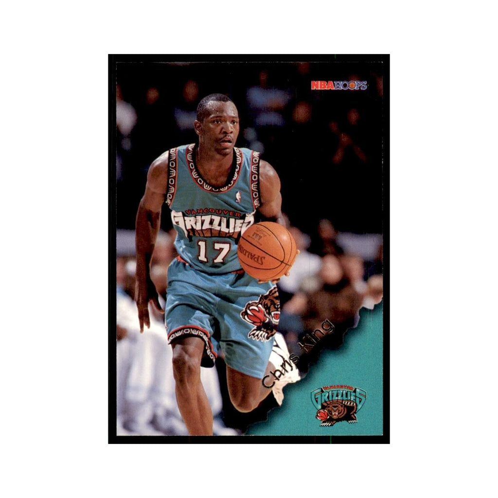 1996 Hoops Chris King Vancouver Grizzlies #165