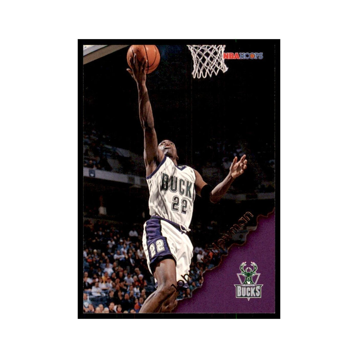 1996 Hoops Johnny Newman Bucks #89