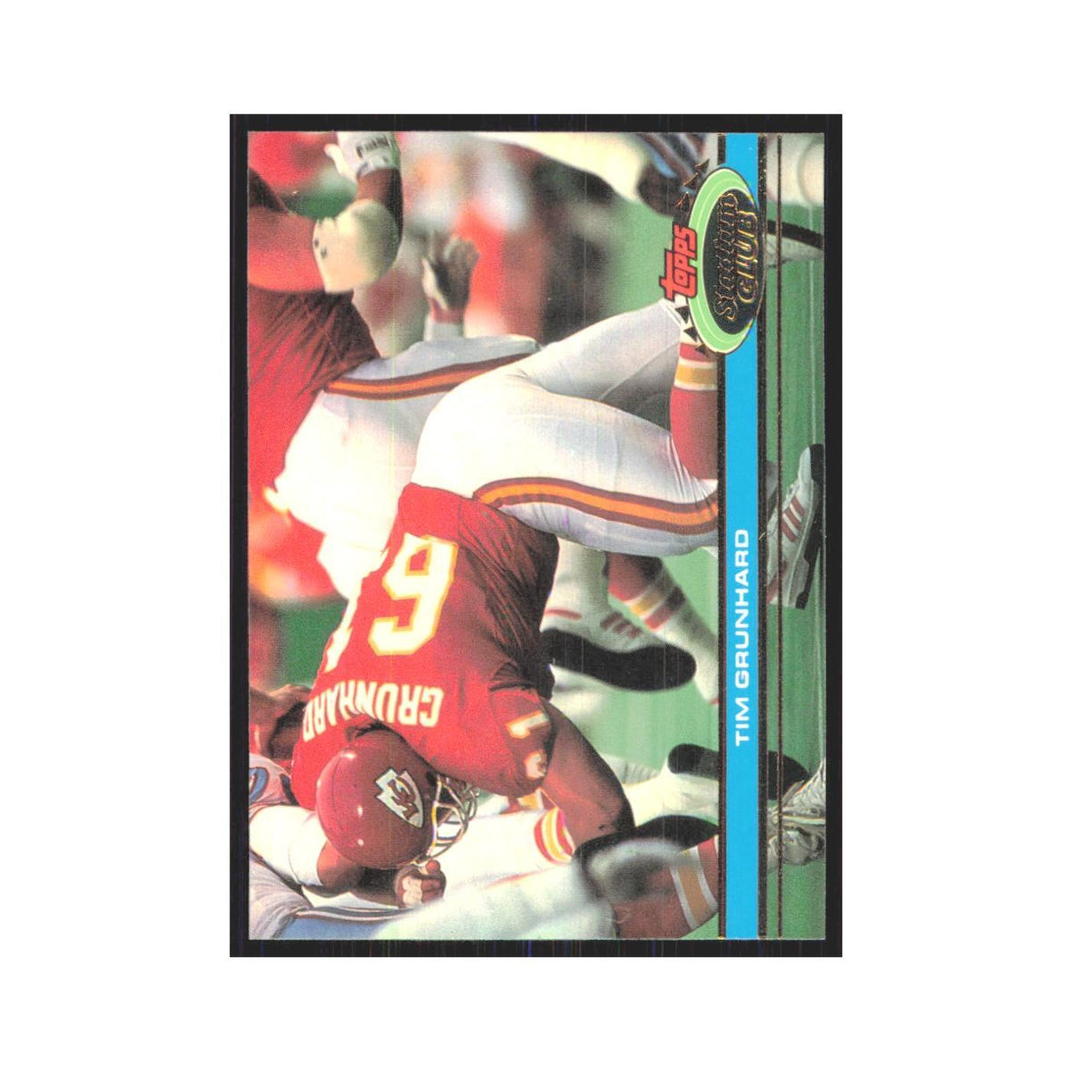 1991 Stadium Club Tim Grunhard Chiefs #322
