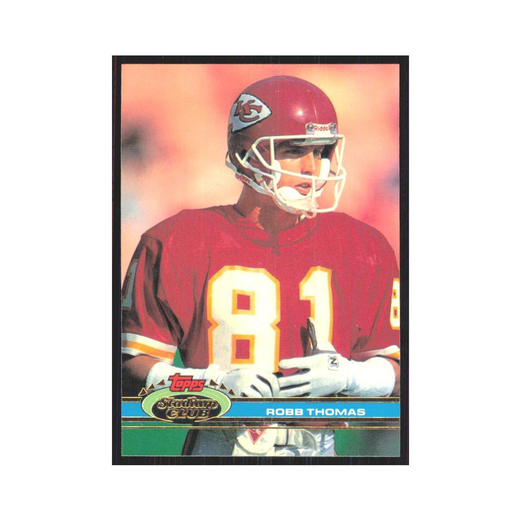 1991 Stadium Club Robb Thomas Chiefs #184