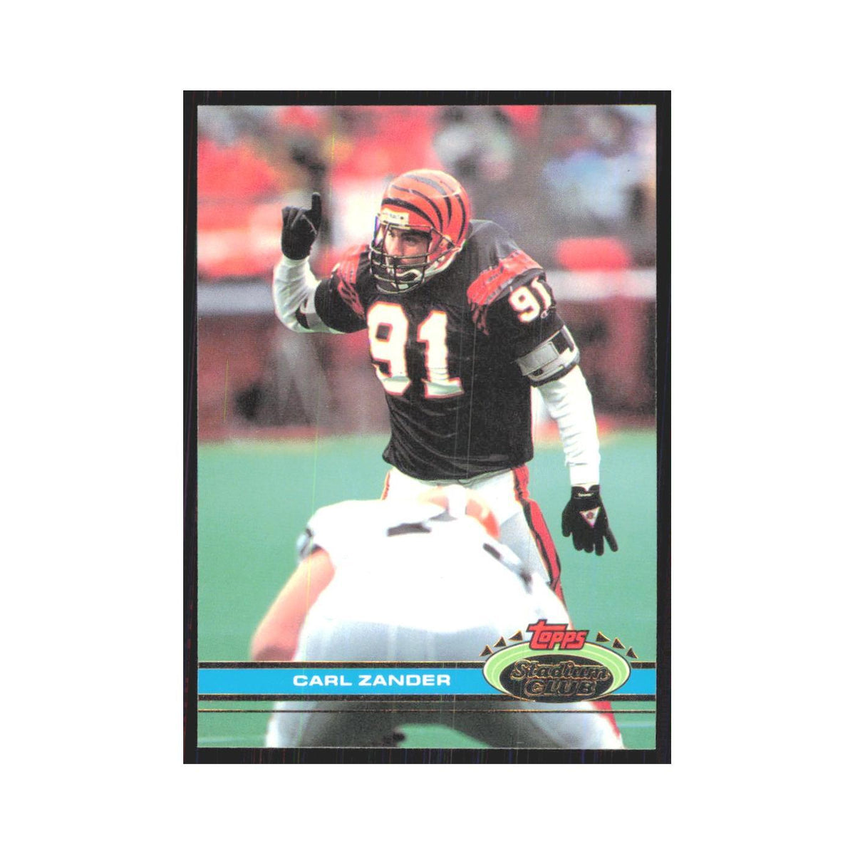 1991 Stadium Club Carl Zander Bengals #196