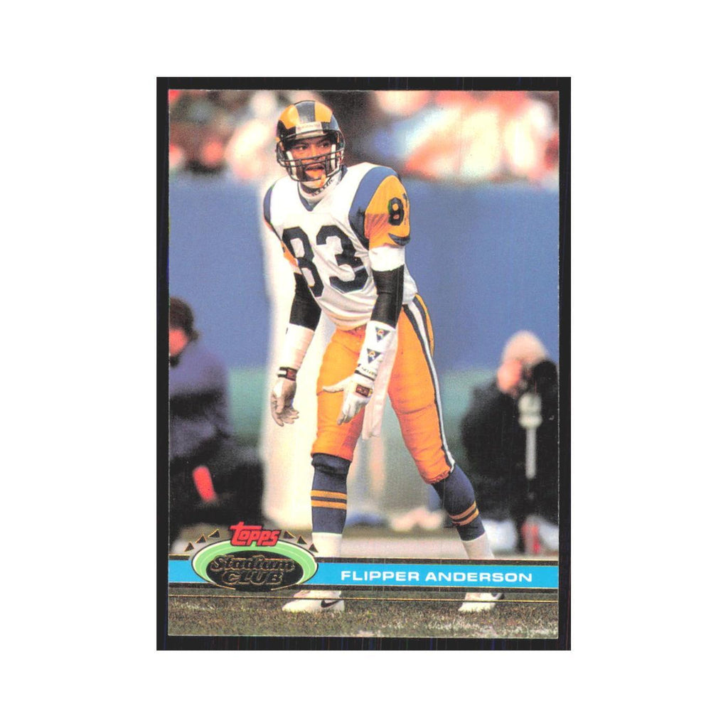 1991 Stadium Club Flipper Anderson Rams #308