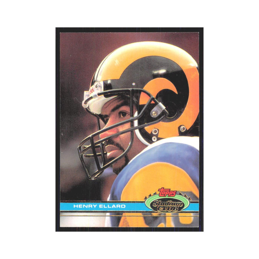 1991 Stadium Club Henry Ellard Rams #170