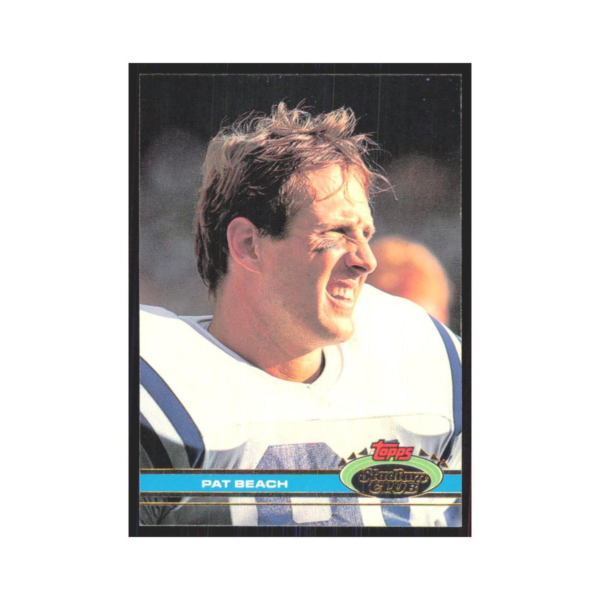 1991 Stadium Club Pat Beach Colts #276