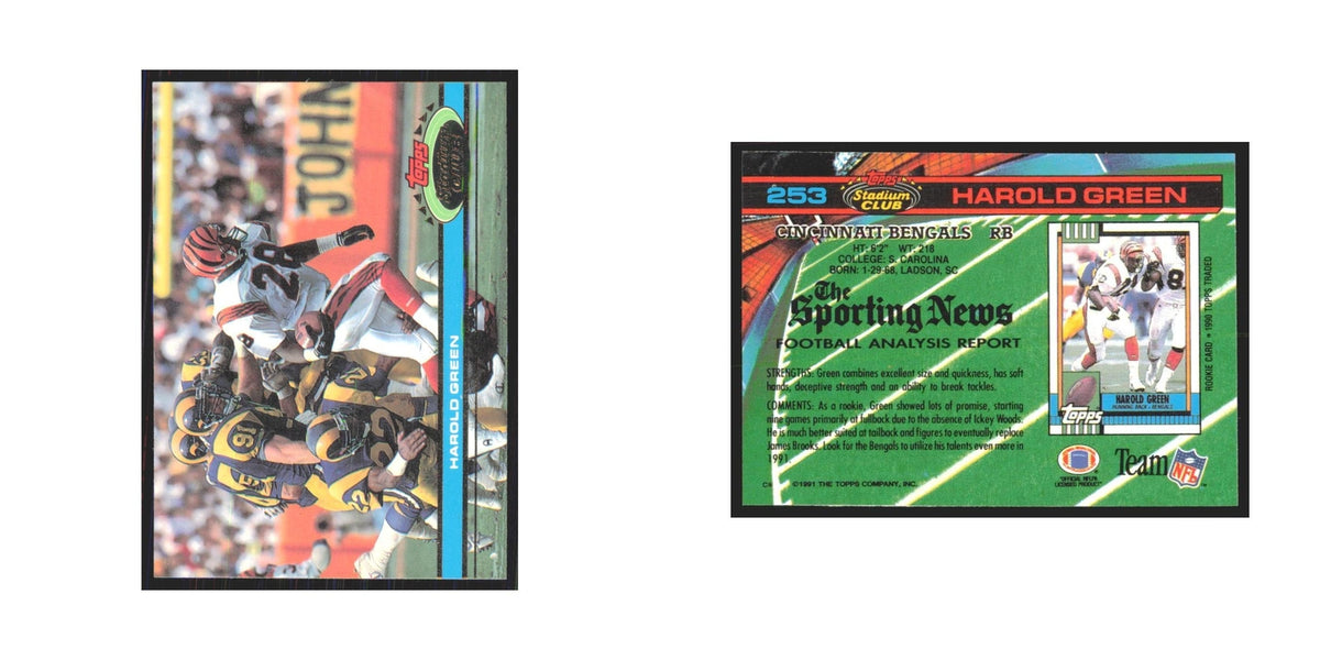 1991 Stadium Club Harold Green Bengals #253