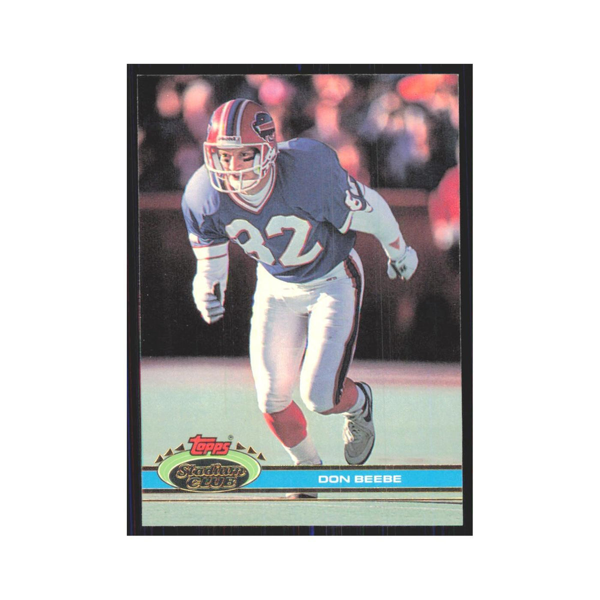 1991 Stadium Club Don Beebe Bills #161