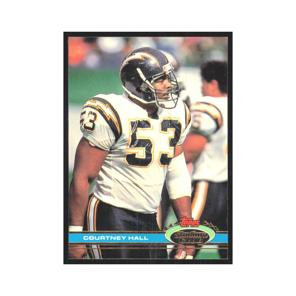 1991 Stadium Club Courtney Hall San Diego Chargers #260