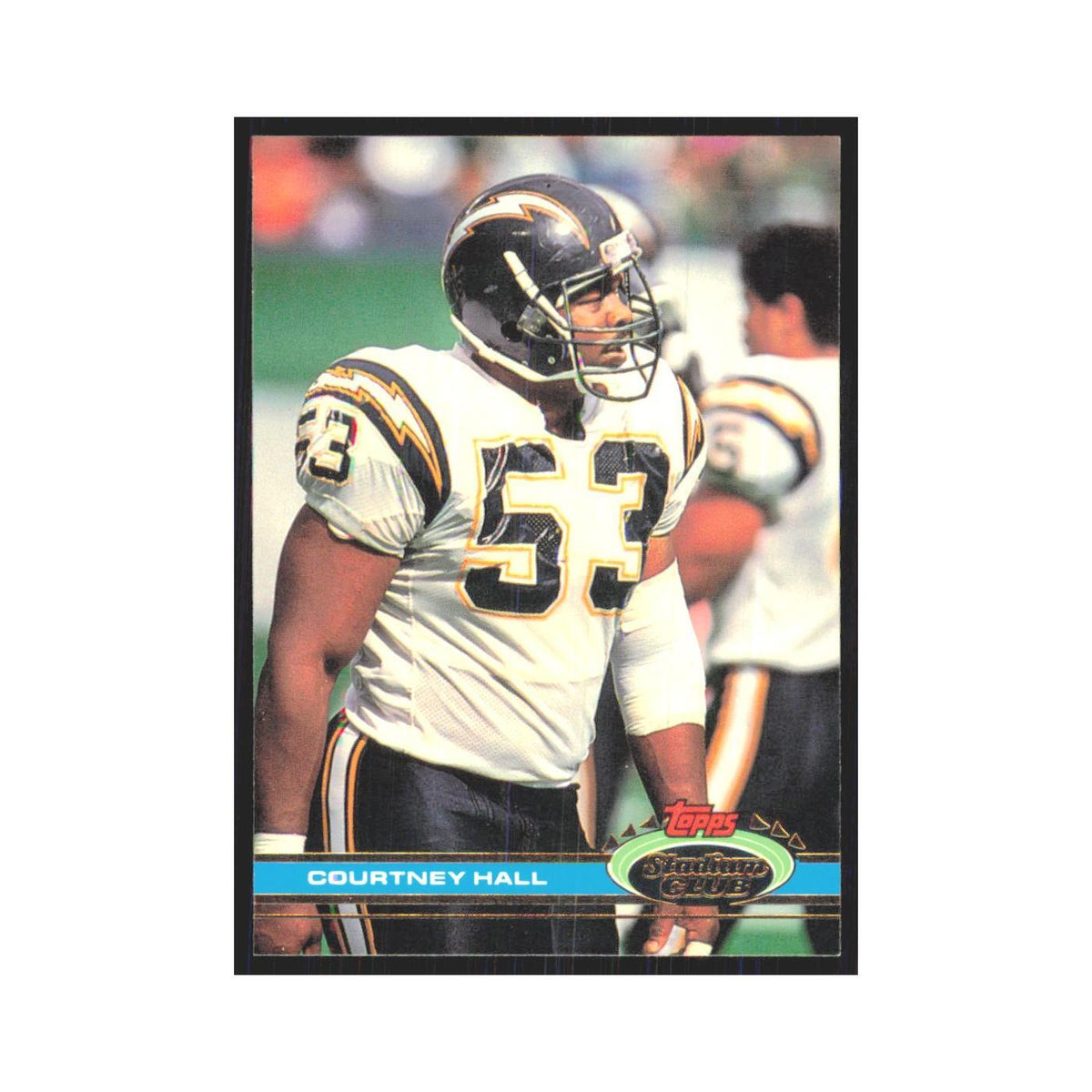 1991 Stadium Club Courtney Hall San Diego Chargers #260