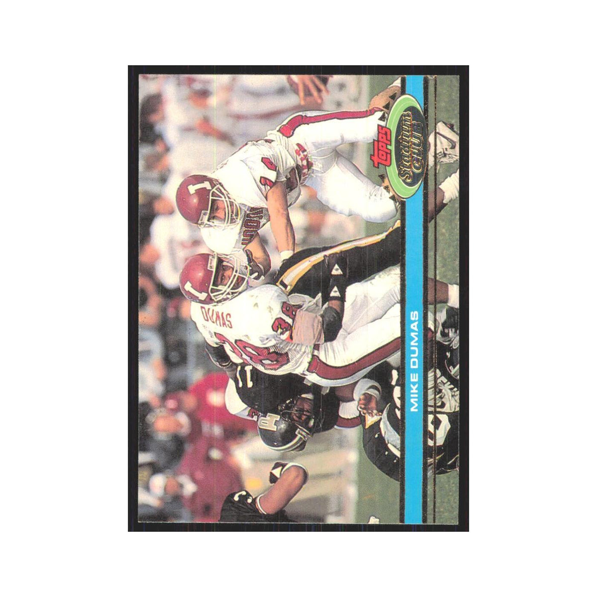 1991 Stadium Club Mike Dumas Houston Oilers #200