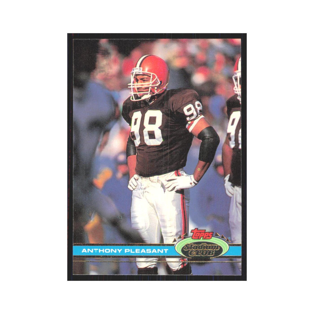 1991 Stadium Club Anthony Pleasant Browns #282