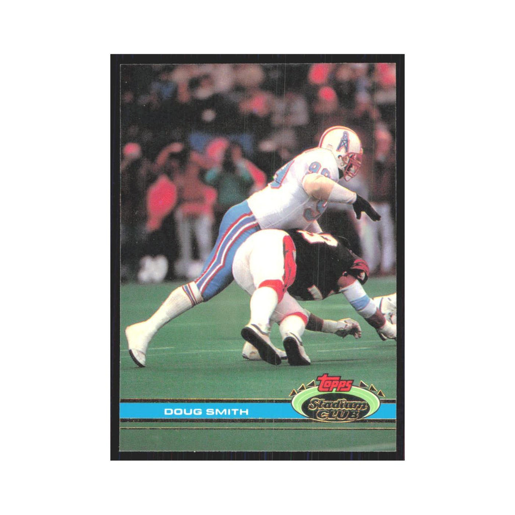 1991 Stadium Club Doug Smith Houston Oilers #333