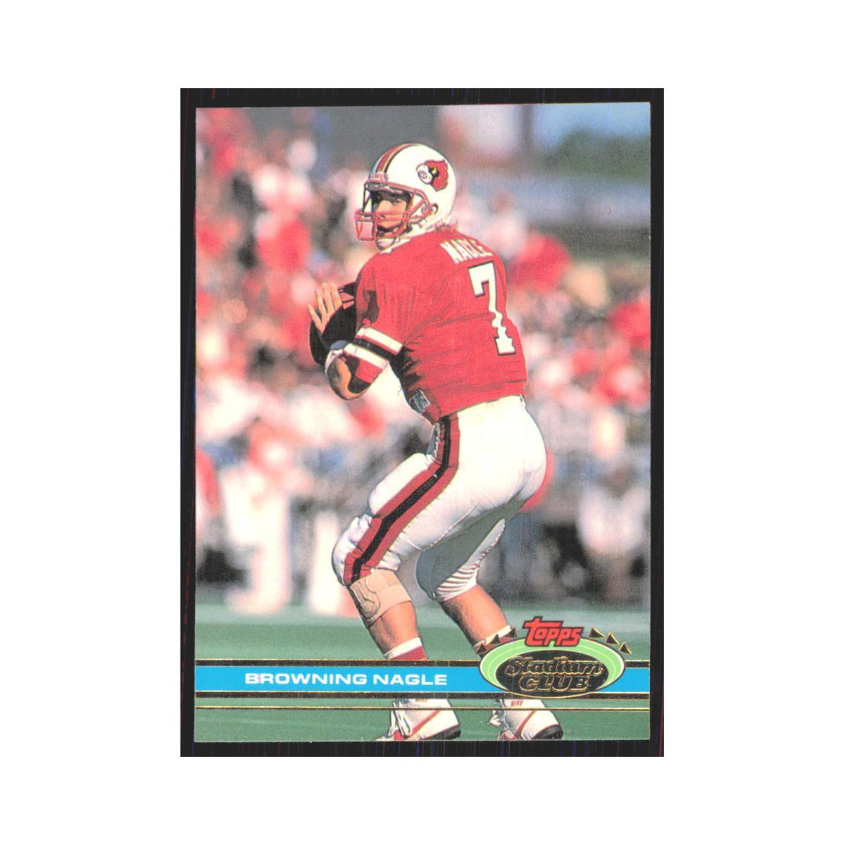 1991 Stadium Club Browning Nagle Jets #326