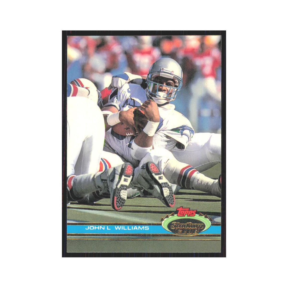 1991 Stadium Club John L. Williams Seahawks #329