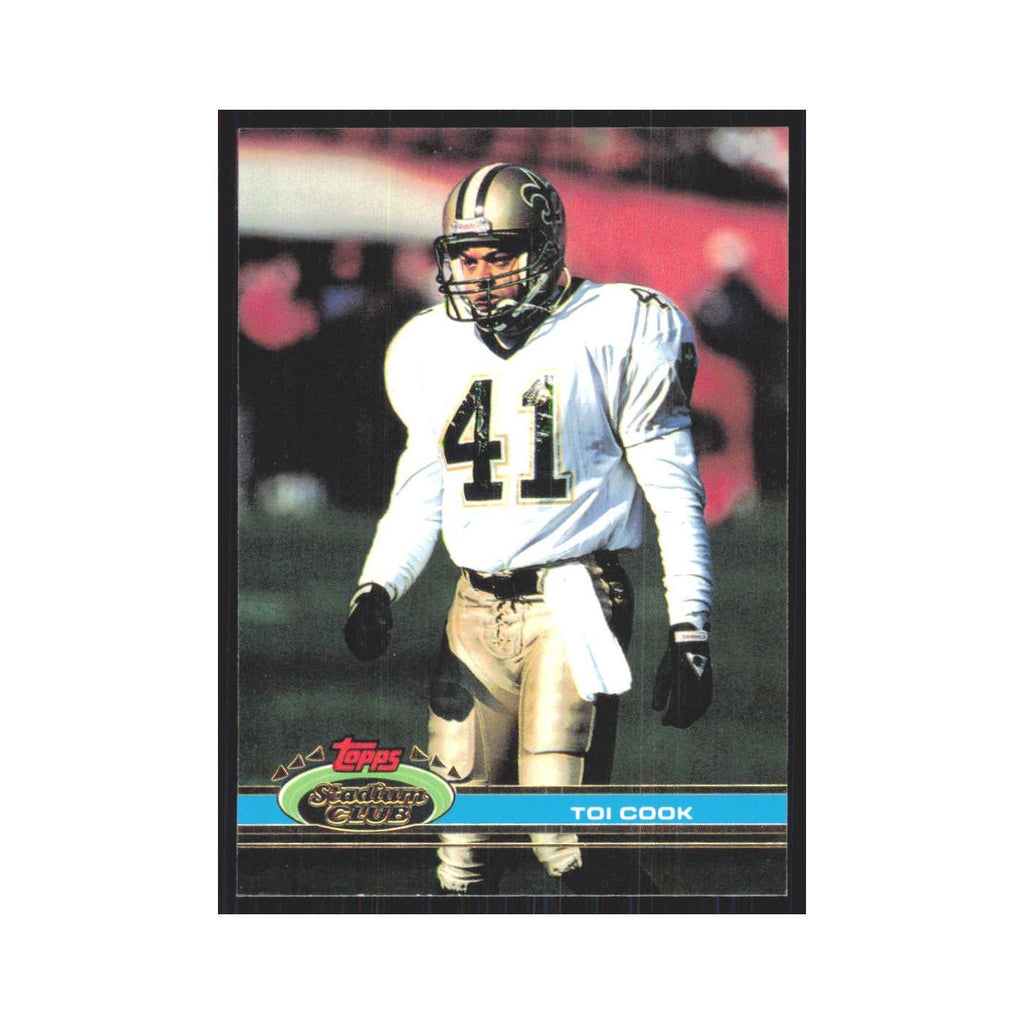 1991 Stadium Club Toi Cook Saints #295