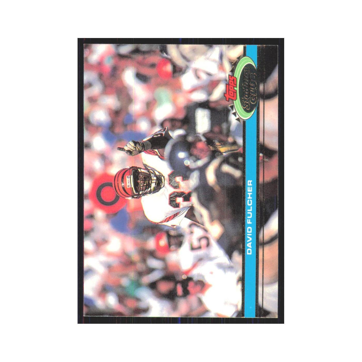 1991 Stadium Club David Fulcher Bengals #301