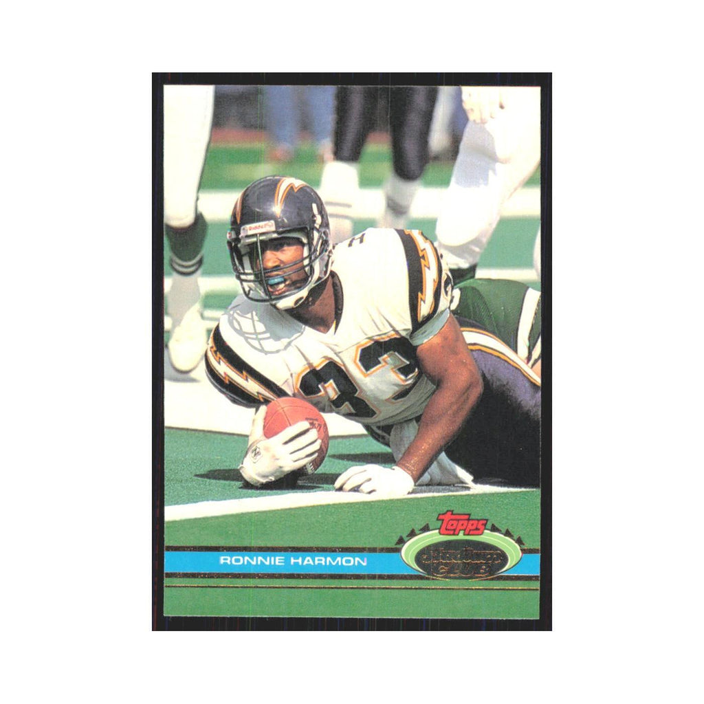 1991 Stadium Club Ronnie Harmon San Diego Chargers #343