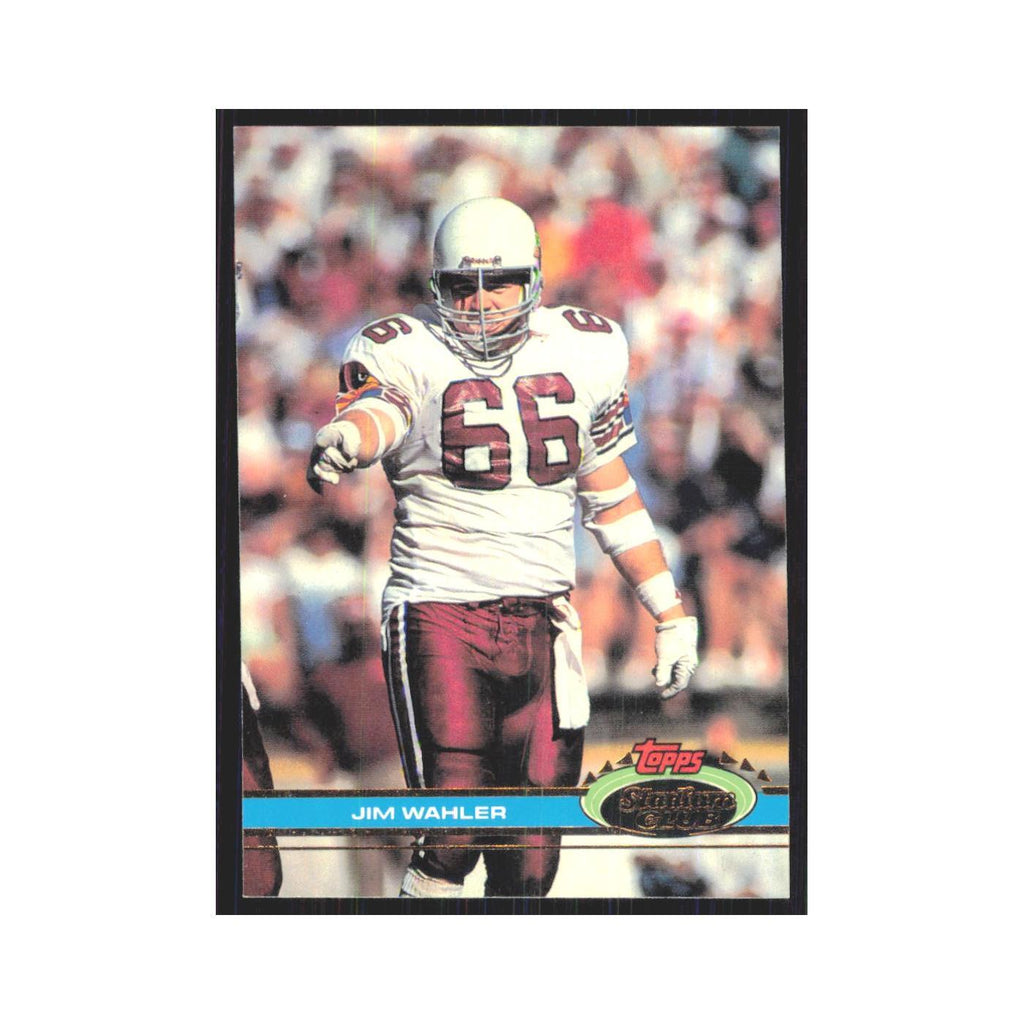 1991 Stadium Club Jim Wahler Phoenix Cardinals #244