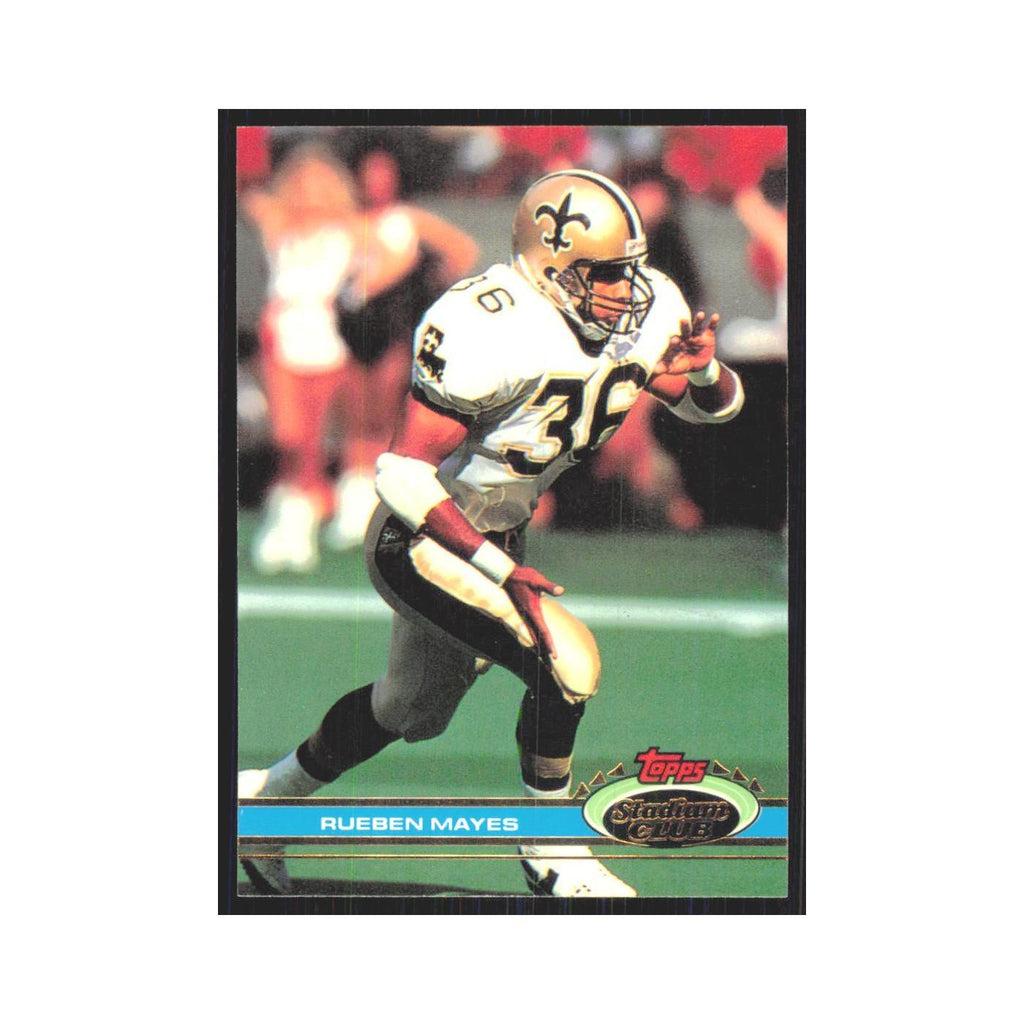 1991 Stadium Club Rueben Mayes Saints #187