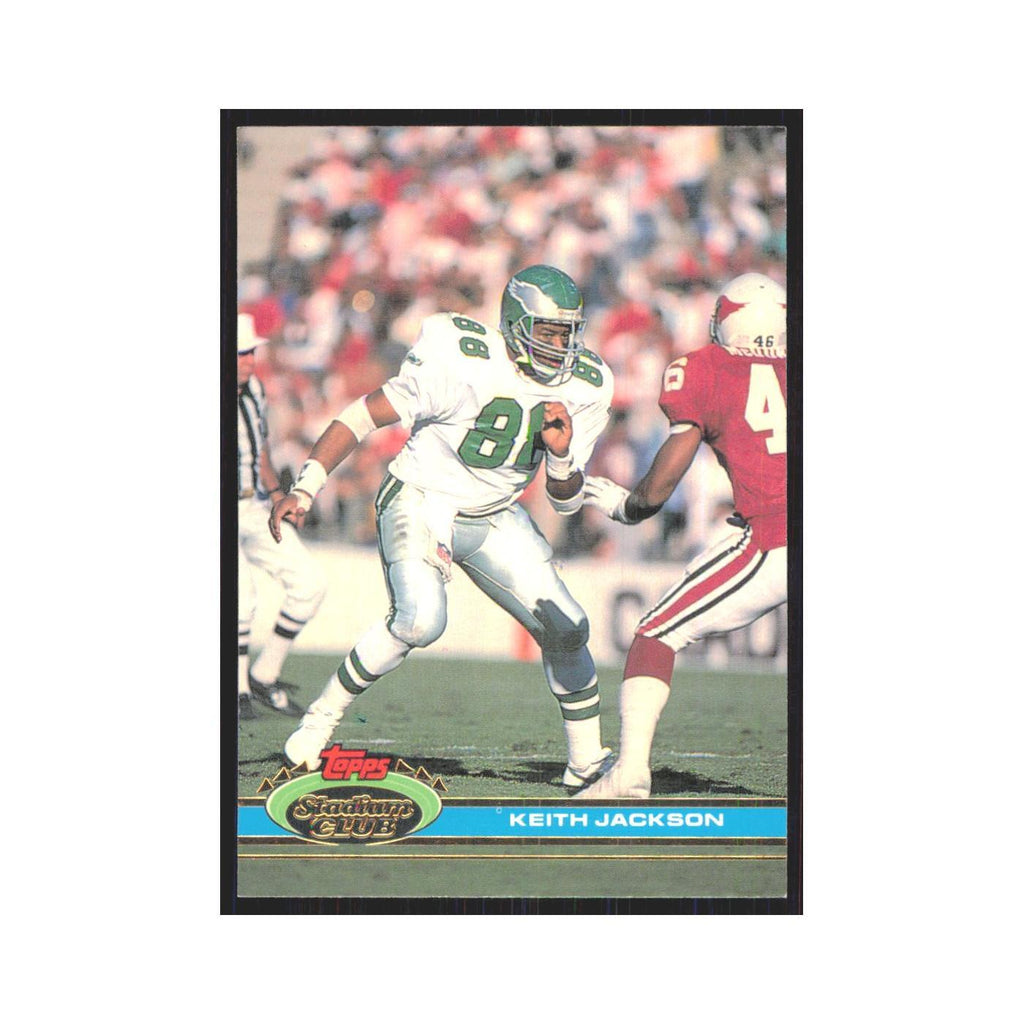 1991 Stadium Club Keith Jackson Eagles #230