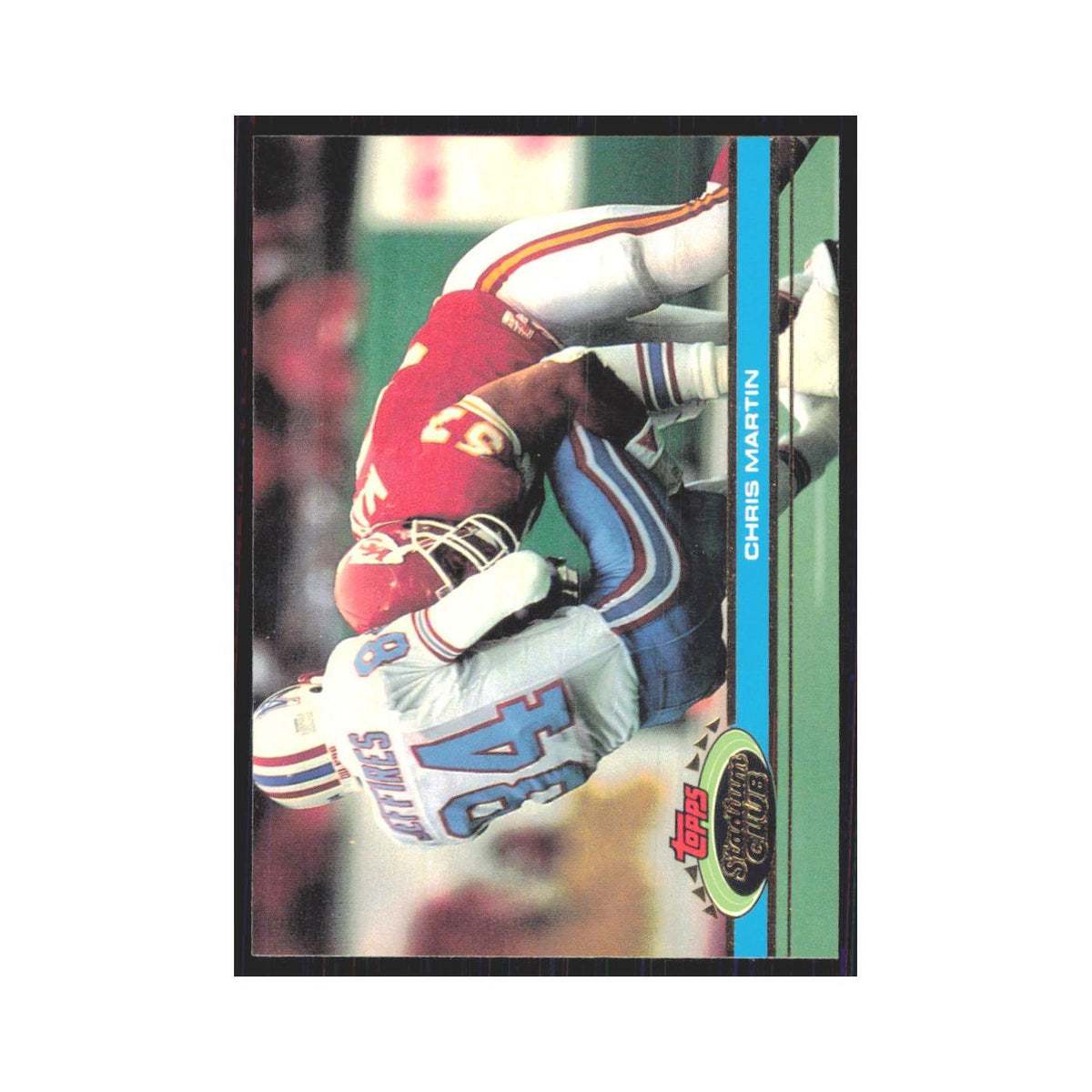 1991 Stadium Club Chris Martin Chiefs #210