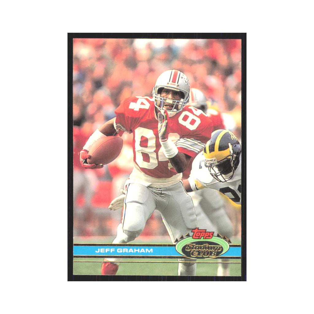 1991 Stadium Club Jeff Graham Steelers #75