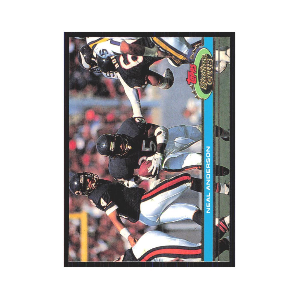 1991 Stadium Club Neal Anderson Bears #96