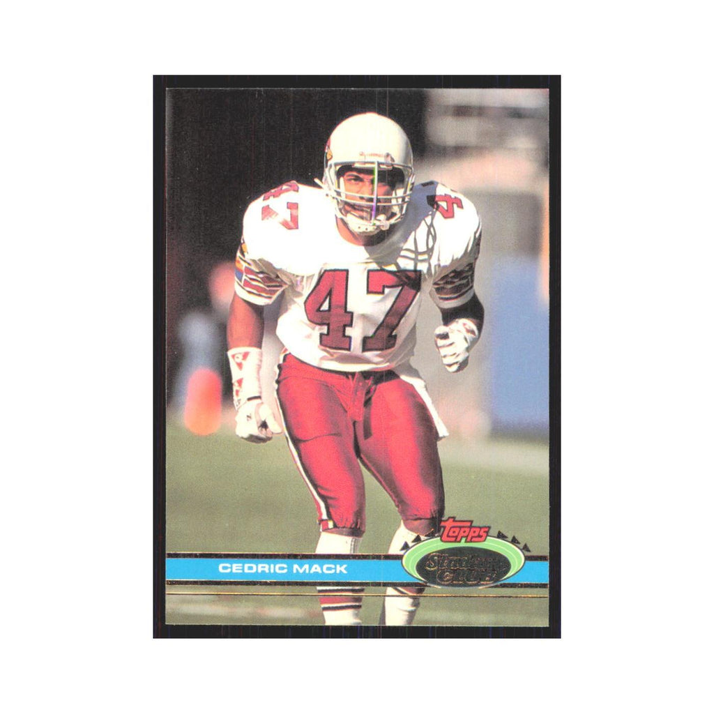 1991 Stadium Club Cedric Mack Phoenix Cardinals #101