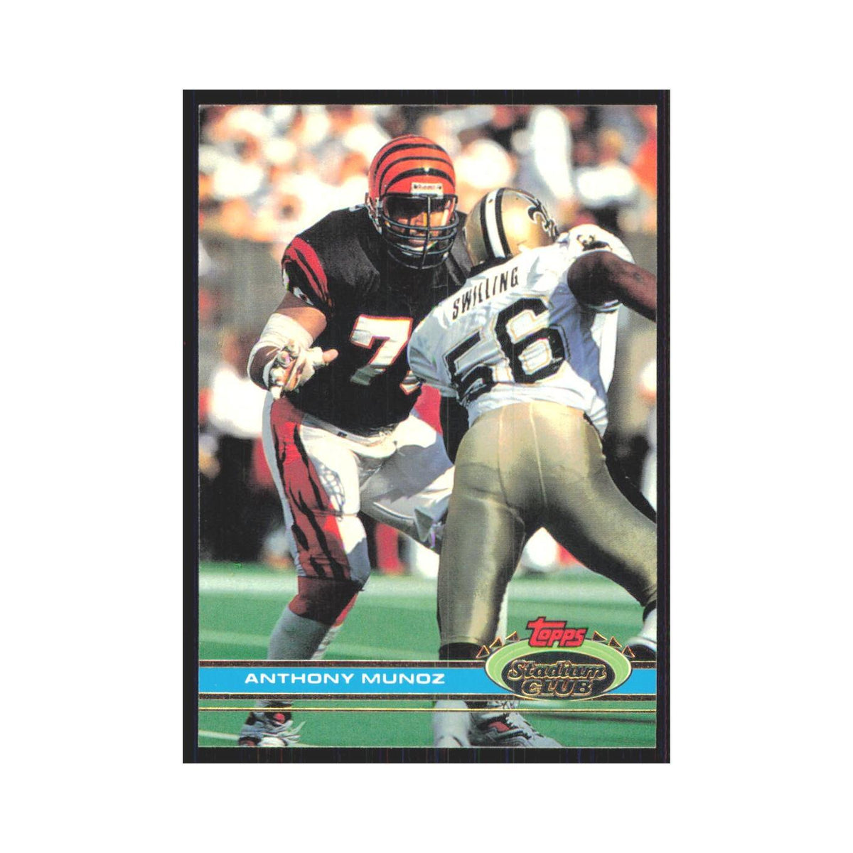 1991 Stadium Club Anthony Munoz Bengals #119