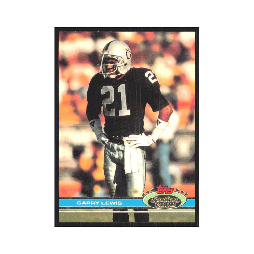 1991 Stadium Club Garry Lewis Los Angeles Raiders #109