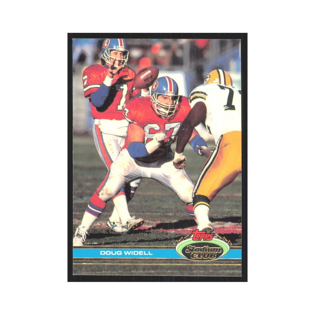 1991 Stadium Club Doug Widell Broncos #25