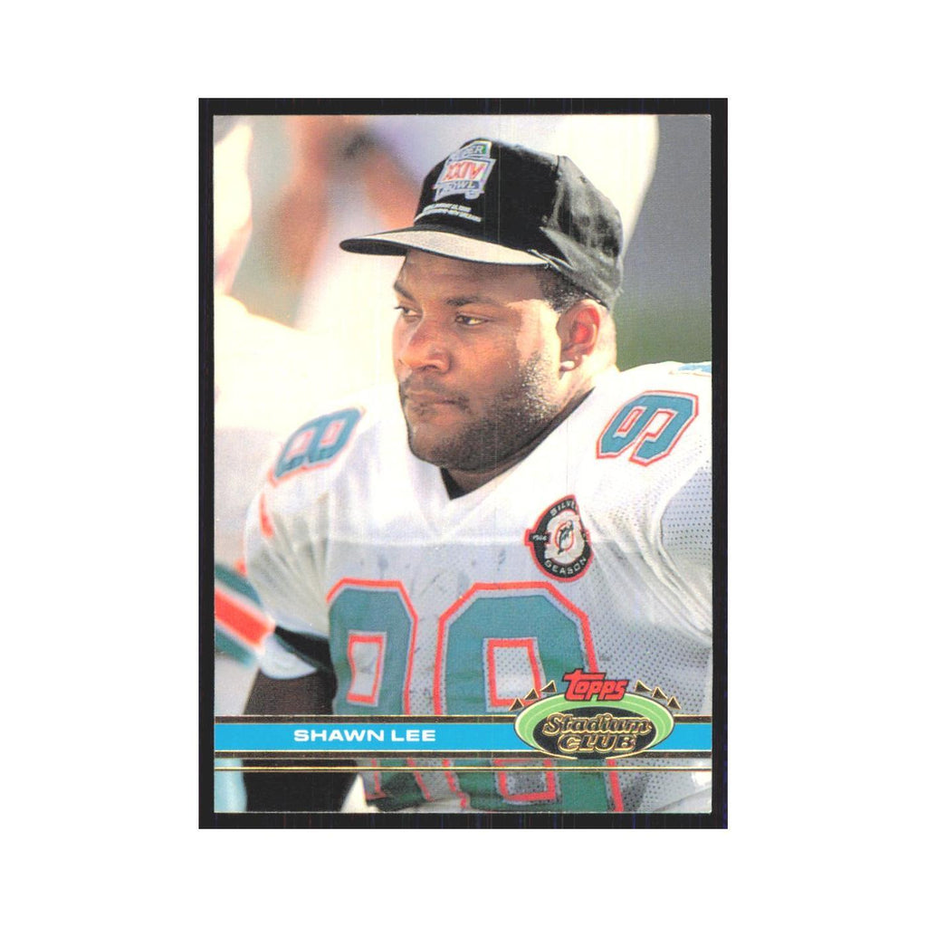 1991 Stadium Club Shawn Lee Dolphins #118