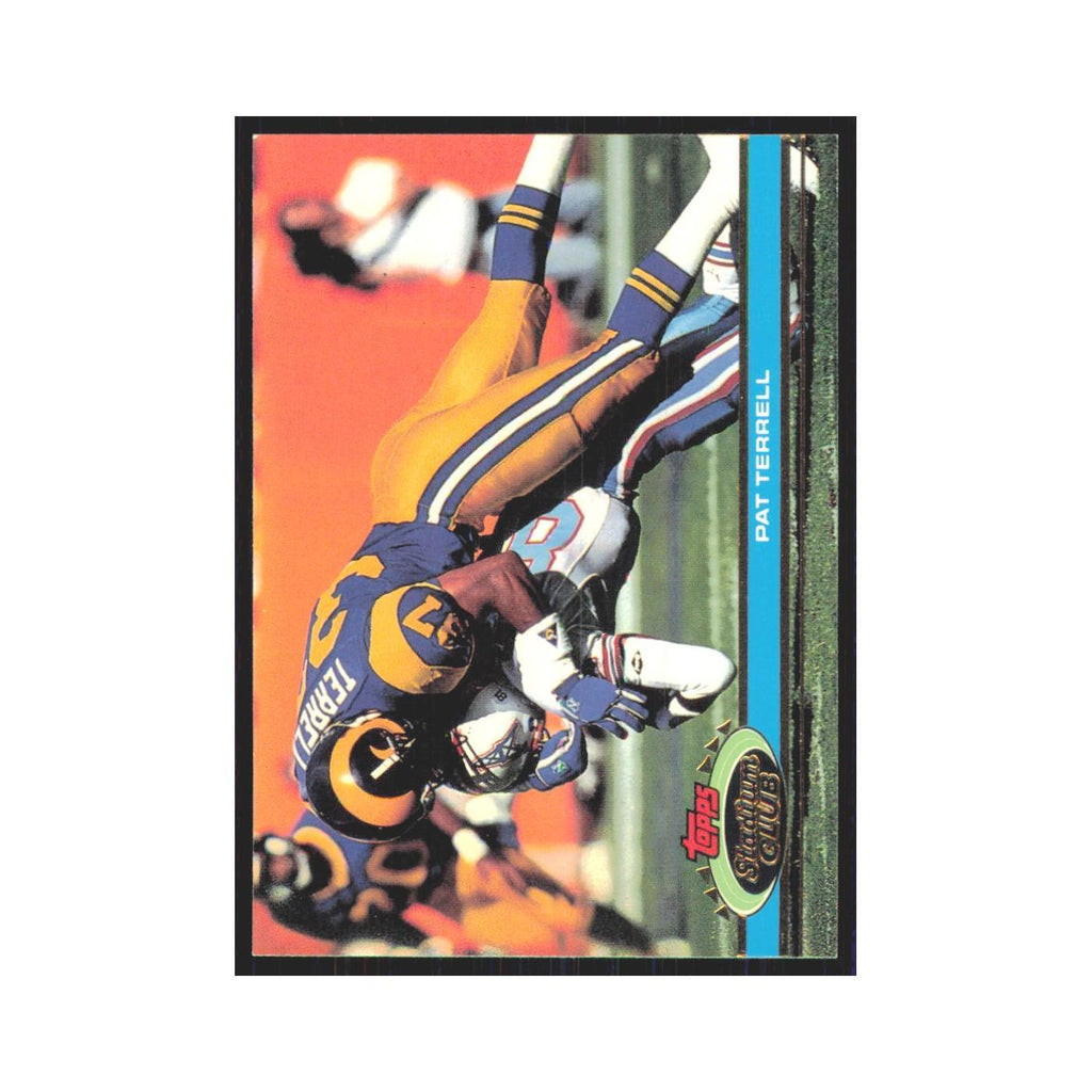 1991 Stadium Club Pat Terrell Rams #219