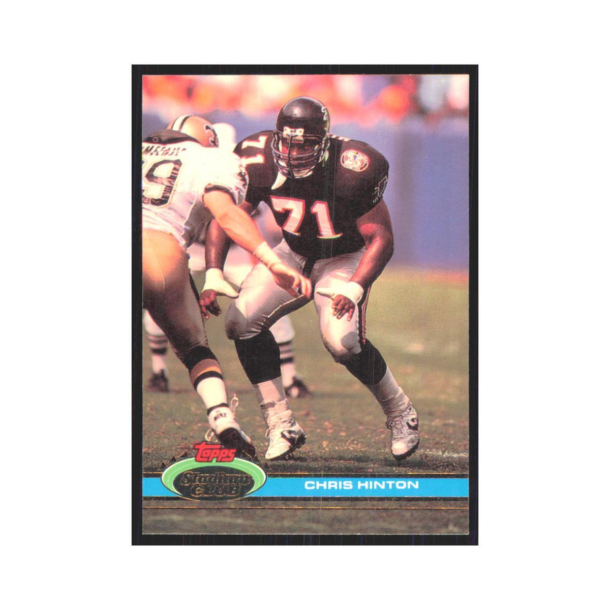 1991 Stadium Club Chris Hinton Falcons #224