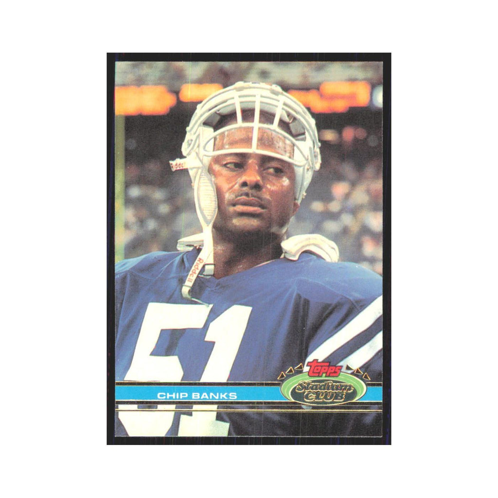 1991 Stadium Club Chip Banks Colts #151