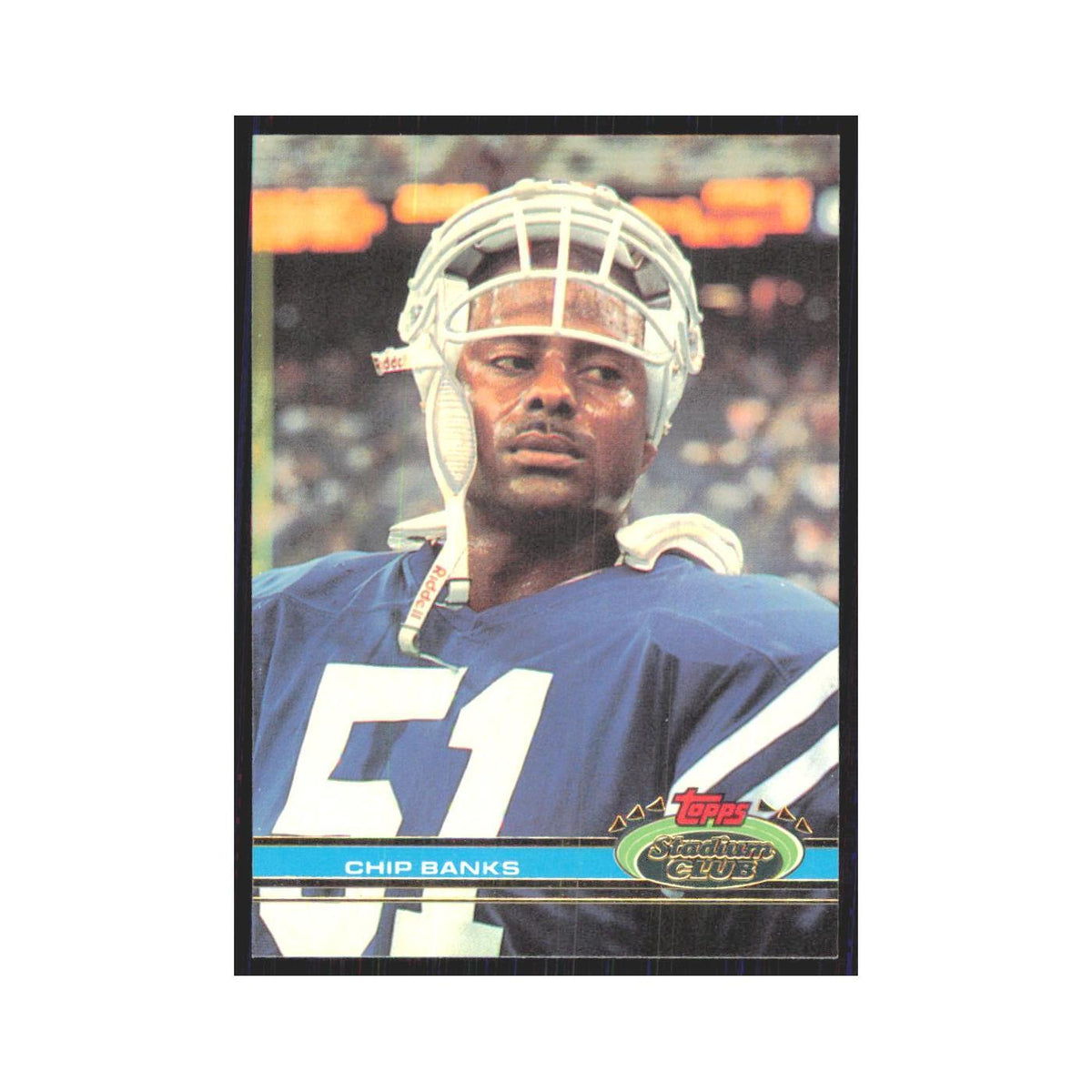 1991 Stadium Club Chip Banks Colts #151