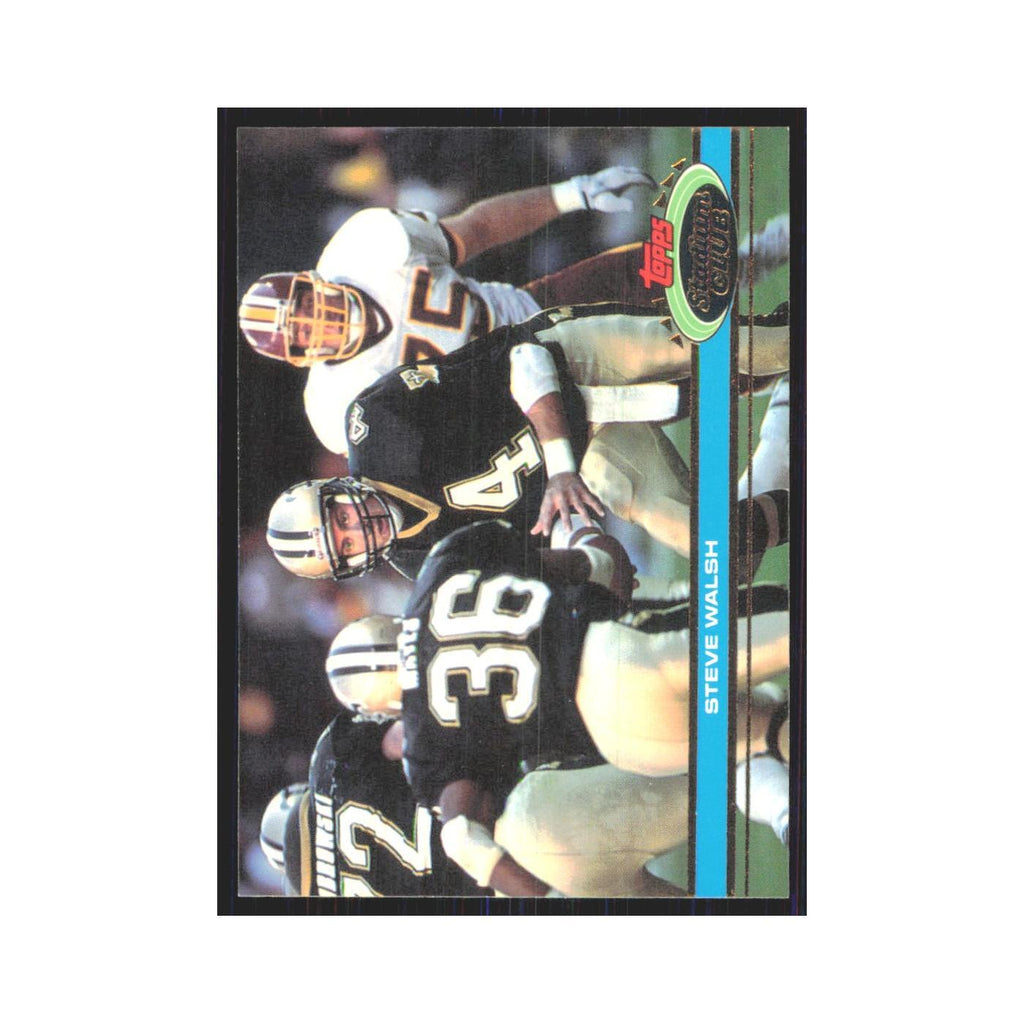 1991 Stadium Club Steve Walsh Saints #129