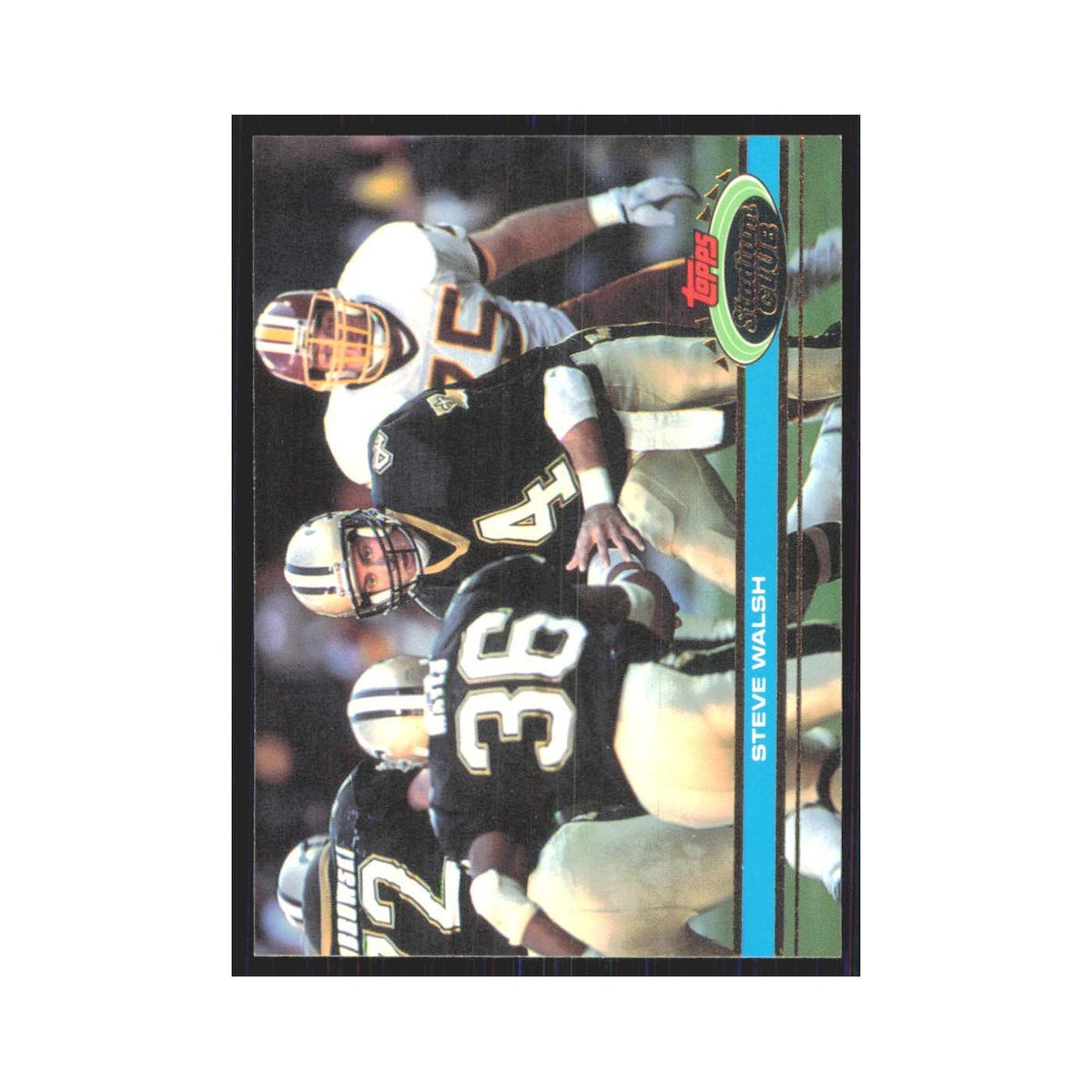 1991 Stadium Club Steve Walsh Saints #129