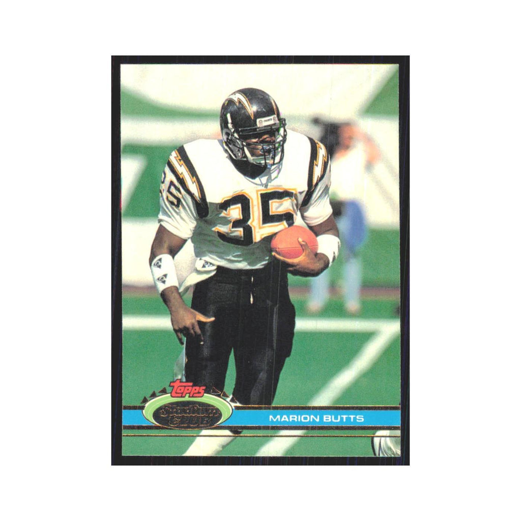 1991 Stadium Club Marion Butts San Diego Chargers #27
