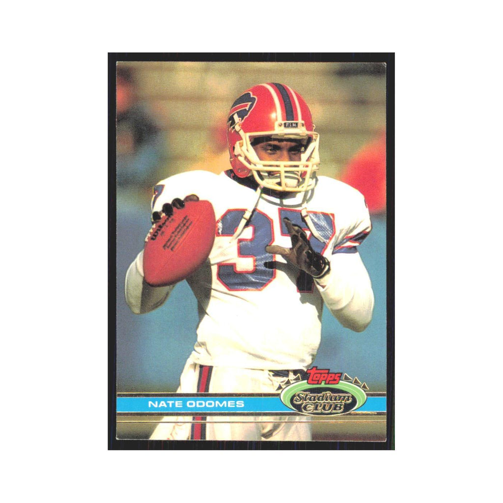 1991 Stadium Club Nate Odomes Bills #134