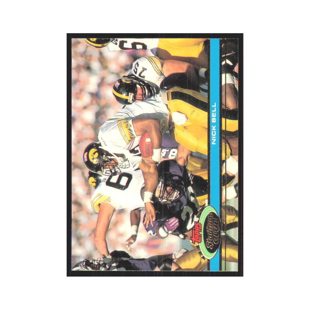 1991 Stadium Club Nick Bell Los Angeles Raiders #116