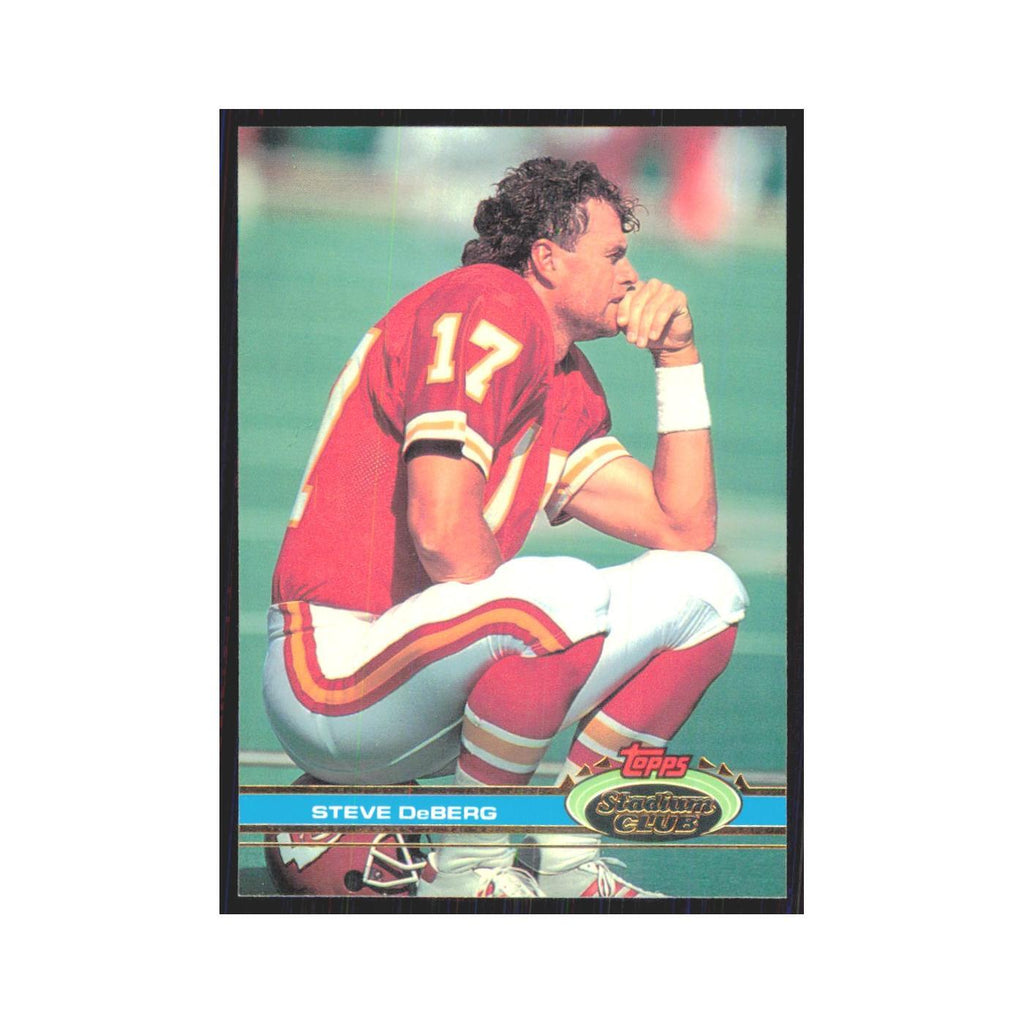 1991 Stadium Club Steve DeBerg Chiefs #158