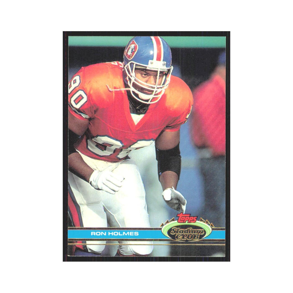 1991 Stadium Club Ron Holmes Broncos #51