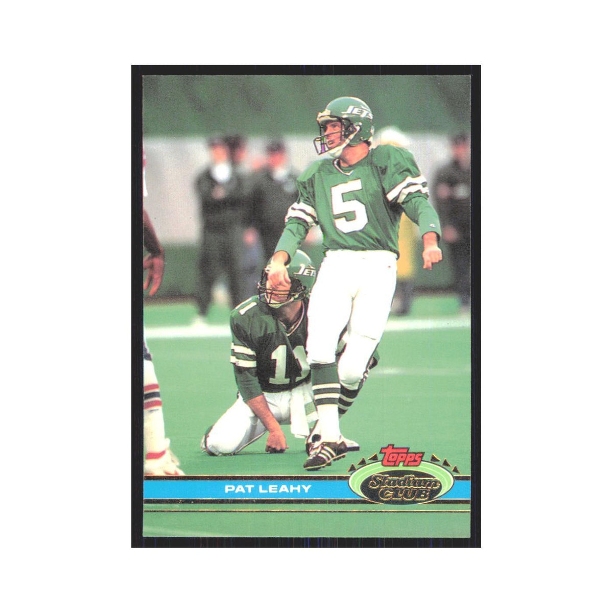 1991 Stadium Club Pat Leahy Jets #53