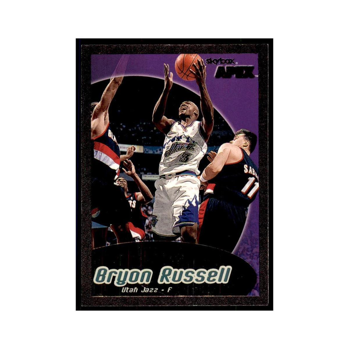 1999 SkyBox Apex Bryon Russell Jazz #101
