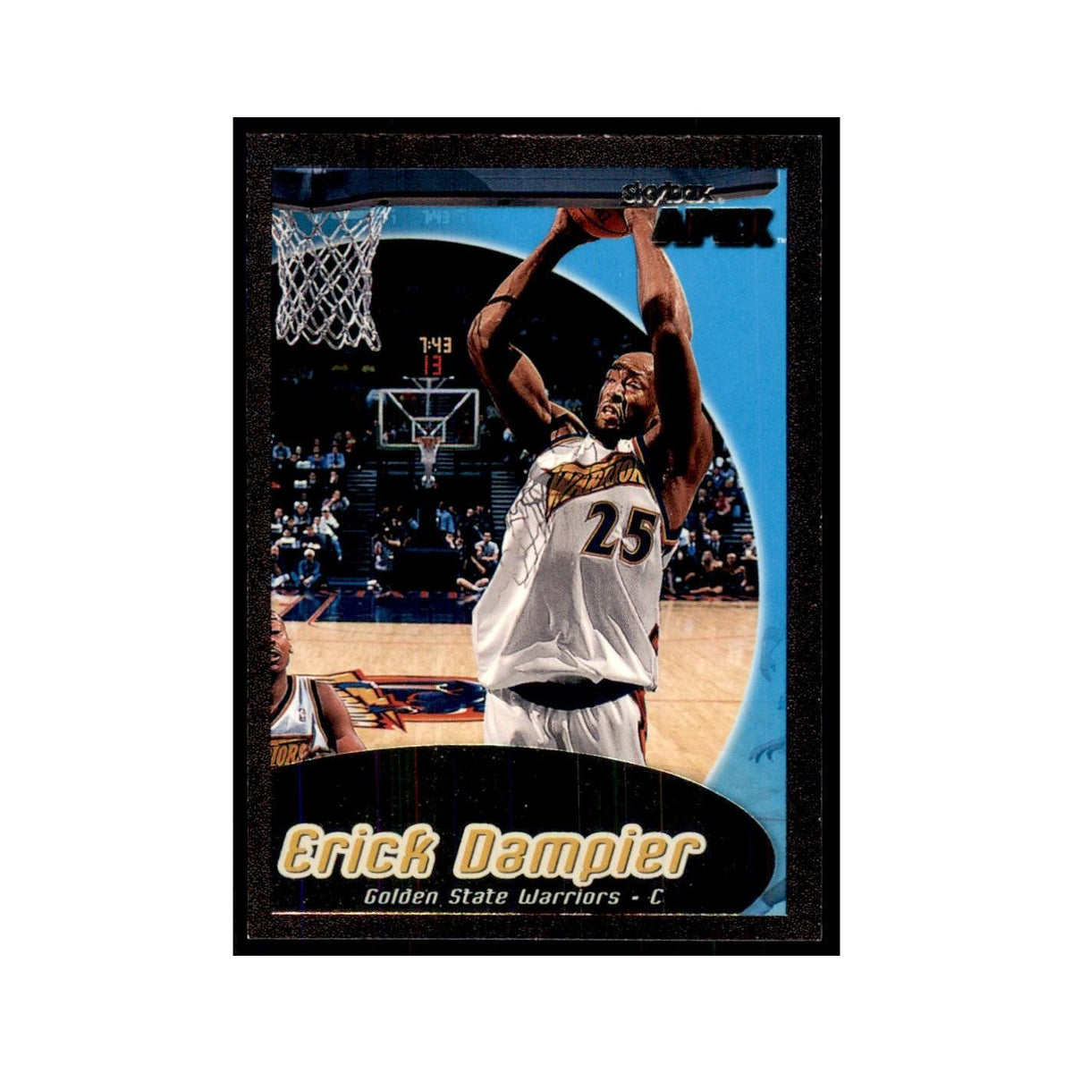 1999 SkyBox Apex Erick Dampier Golden State Warriors #89