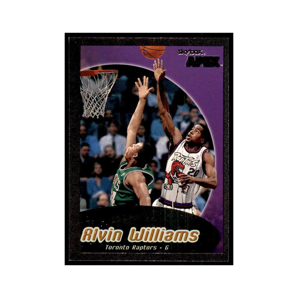 1999 SkyBox Apex Alvin Williams Raptors #102