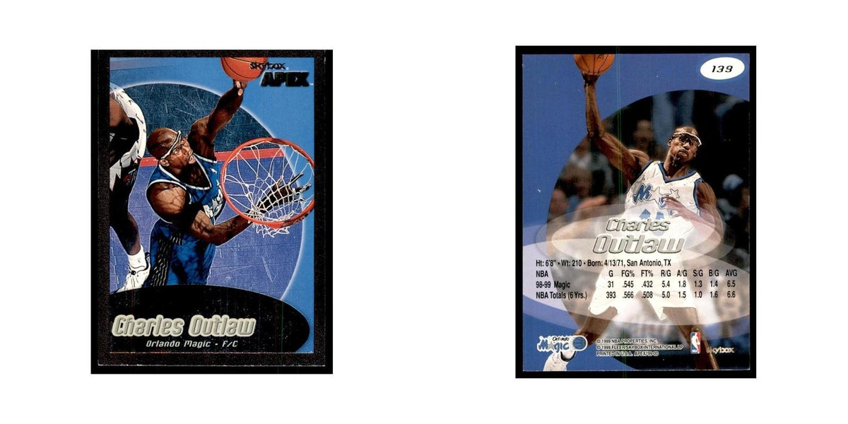 1999 SkyBox Apex Bo Outlaw Magic #139