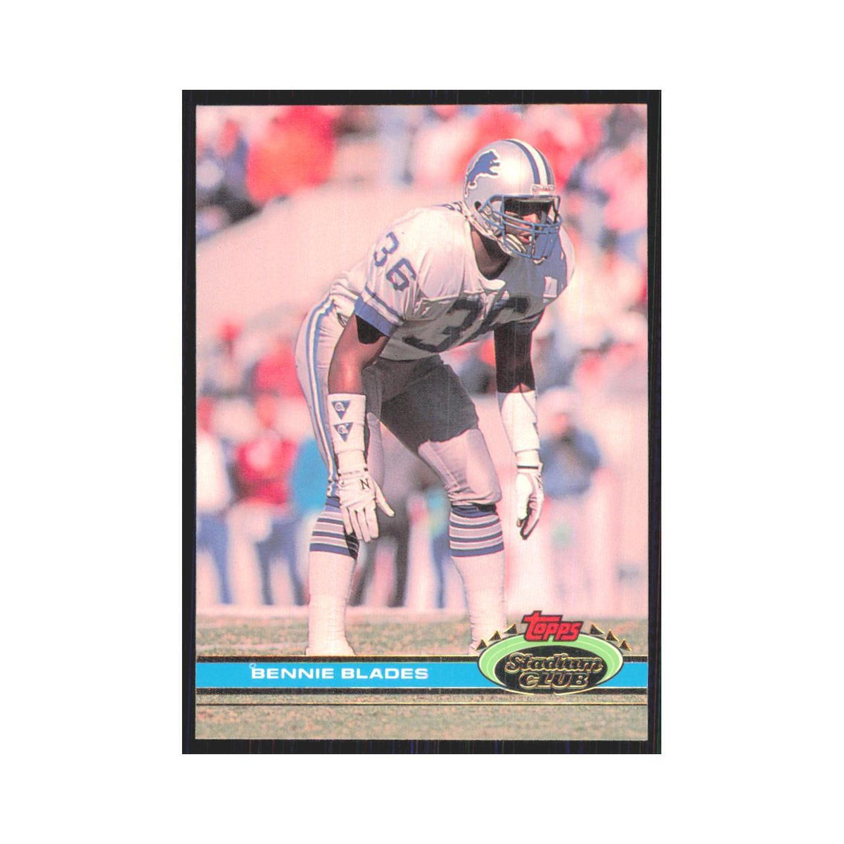 1991 Stadium Club Bennie Blades Lions #16